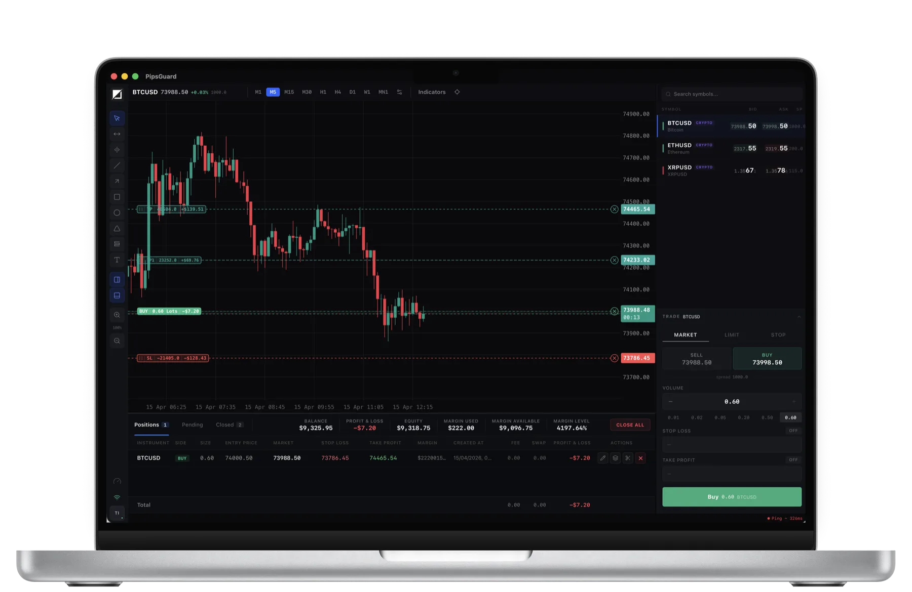 PipsGuard Desktop Terminal